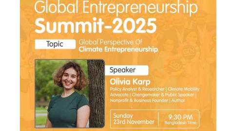 Global Perspective of Climate Entrepreneurship event by Farhanas Brainstation